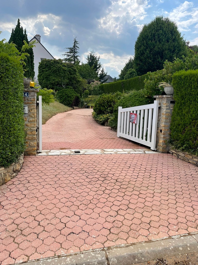 Nettoyage allee sainte gemmes sur loire 49130 après